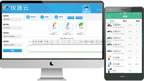 雨量记录仪手机及电脑端界面 雨量记录仪手机及电脑端界面