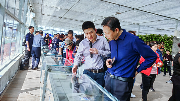 樱花视频在线副总经理陈曦向培训班介绍托普智能终端 樱花视频在线副总经理陈曦向培训班介绍托普智能终端