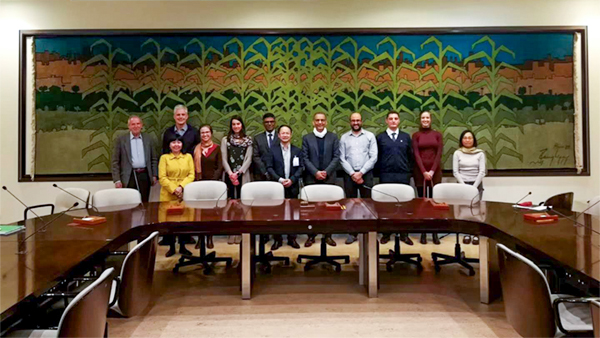 朱旭华拜访联合国联农组织亚太投资处办事处 朱旭华拜访联合国联农组织亚太投资处办事处