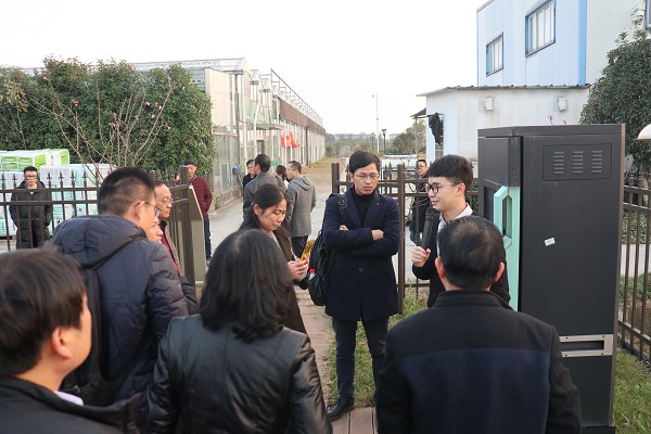 培训班参观樱花视频在线临浦基地 培训班参观樱花视频在线临浦基地