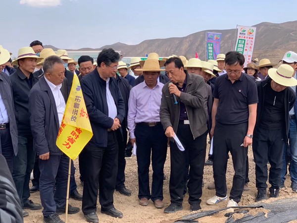 甘肃省农业农村厅厅长李旺泽等领导一行来到安定区马铃薯标准化种植基地 甘肃省农业农村厅厅长李旺泽等领导一行来到安定区马铃薯标准化种植基地