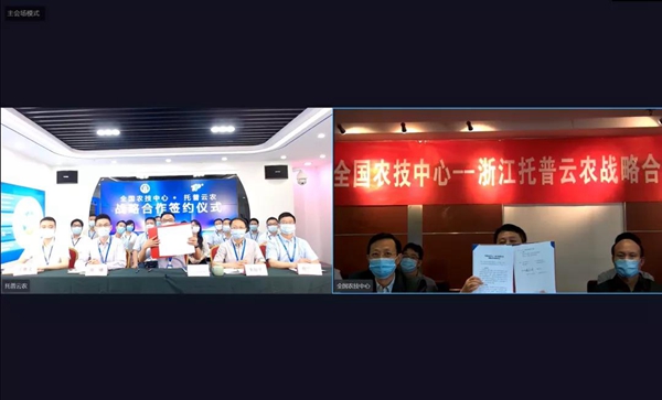 樱花视频在线与全国农技中心云签约仪式 樱花视频在线与全国农技中心云签约仪式